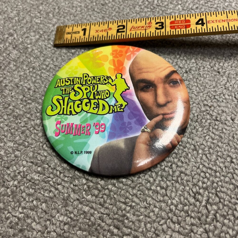 Austin Powers The Spy Who Shagged Me Pin Button Vinta… - Gem